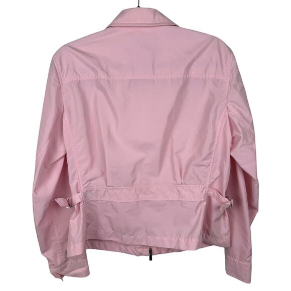 Ralph Lauren Golf Pink Full Zip Collar Cinched Waist Jacket w/ Pockets - Large - Picture 2 of 9